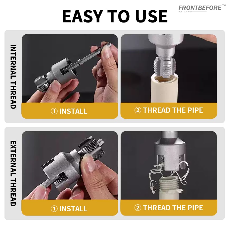 🔩💕Limited time offer - Integrated Internal & External Pipe Threading ...