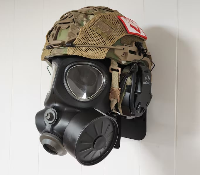 3D Skull Helmet Display Package