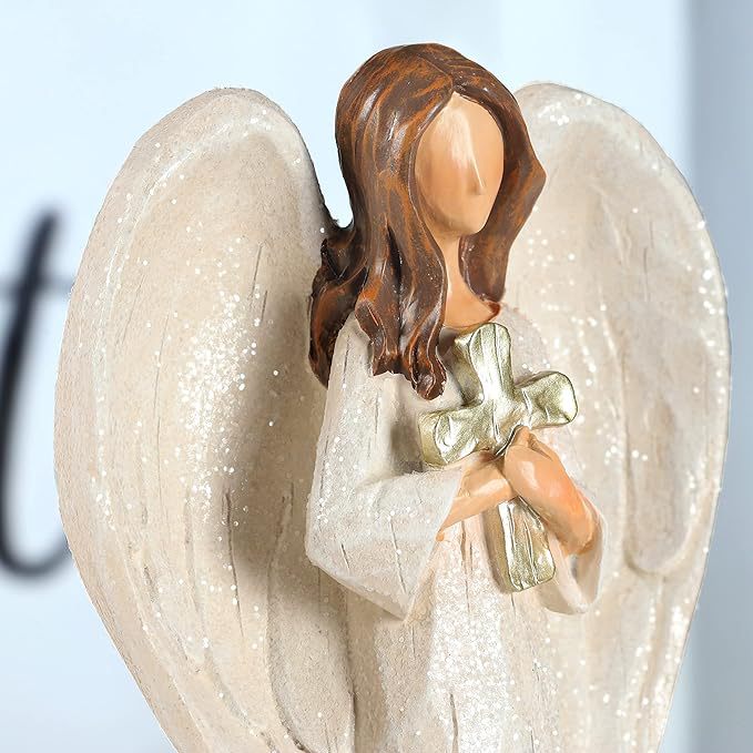 Graceful Prayer Angel Sculpture – A Symbol Of Hope And Serenity