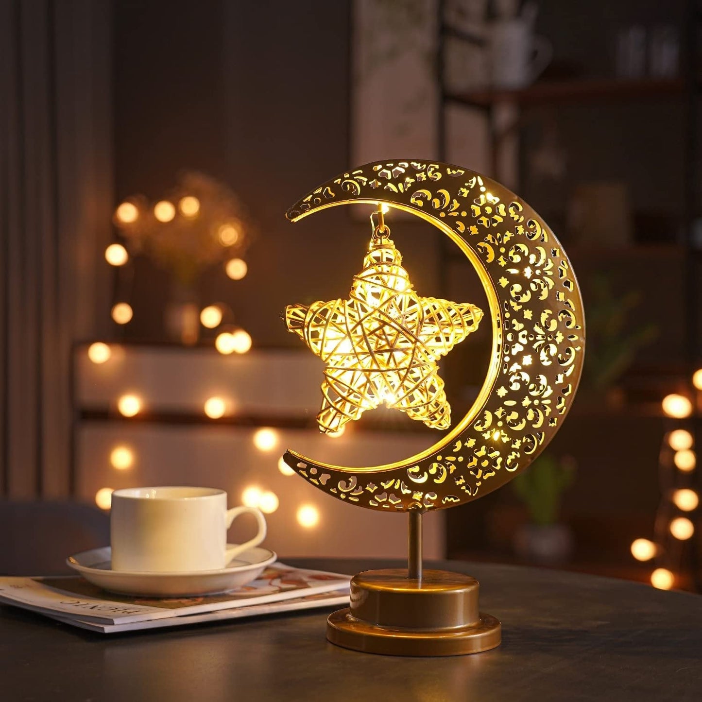 Half Moon Lamp for Bedroom
