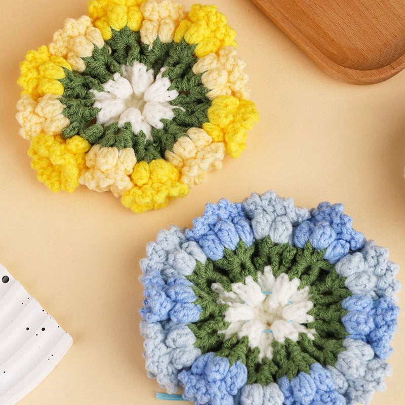 🎁Handmade DIY Lily Of The Valley Coasters-Buy And Get A Free Tutorial Book