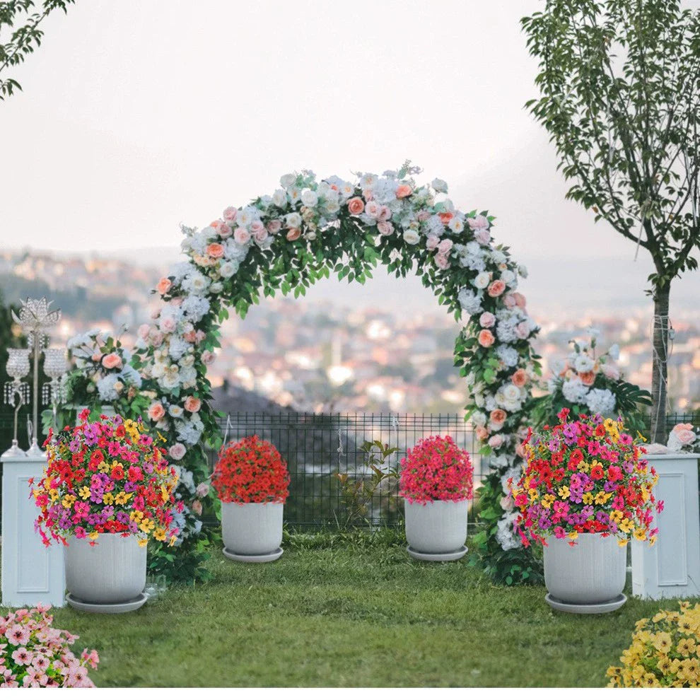 🌳UV Resistant Artificial Cedar Topiary Ball Tree