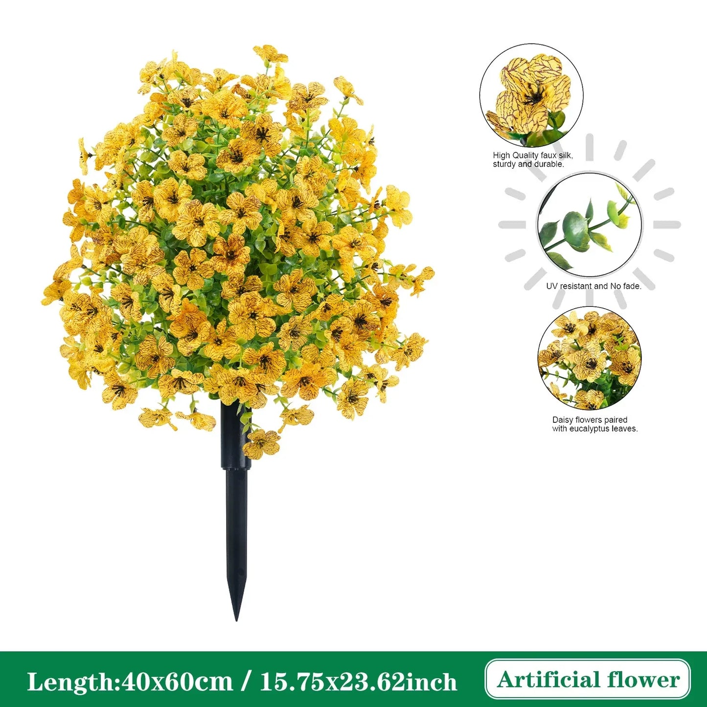 🌳UV Resistant Artificial Cedar Topiary Ball Tree