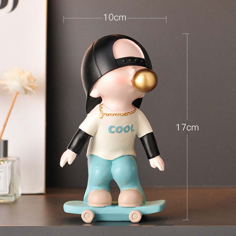 Sports Boy Figurine