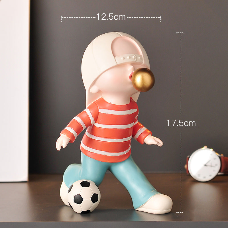 Sports Boy Figurine