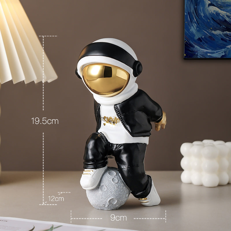 Black Gold Hip-Hop Astronaut