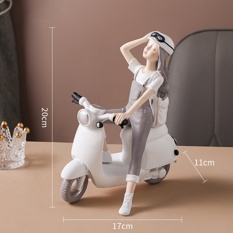 Elegant Girl Figurine