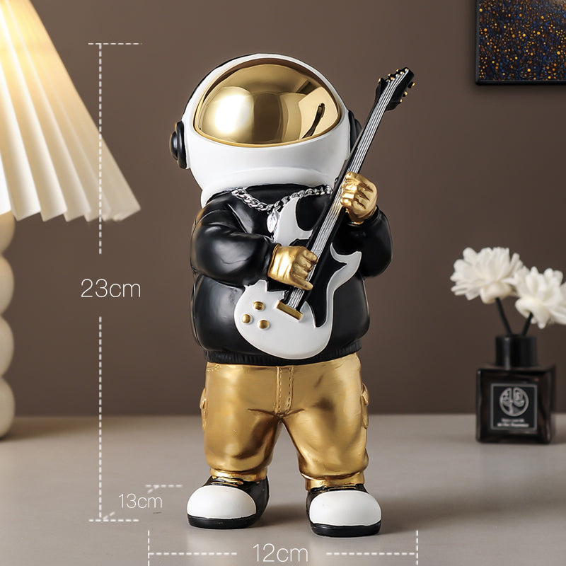 Black Gold Hip-Hop Astronaut