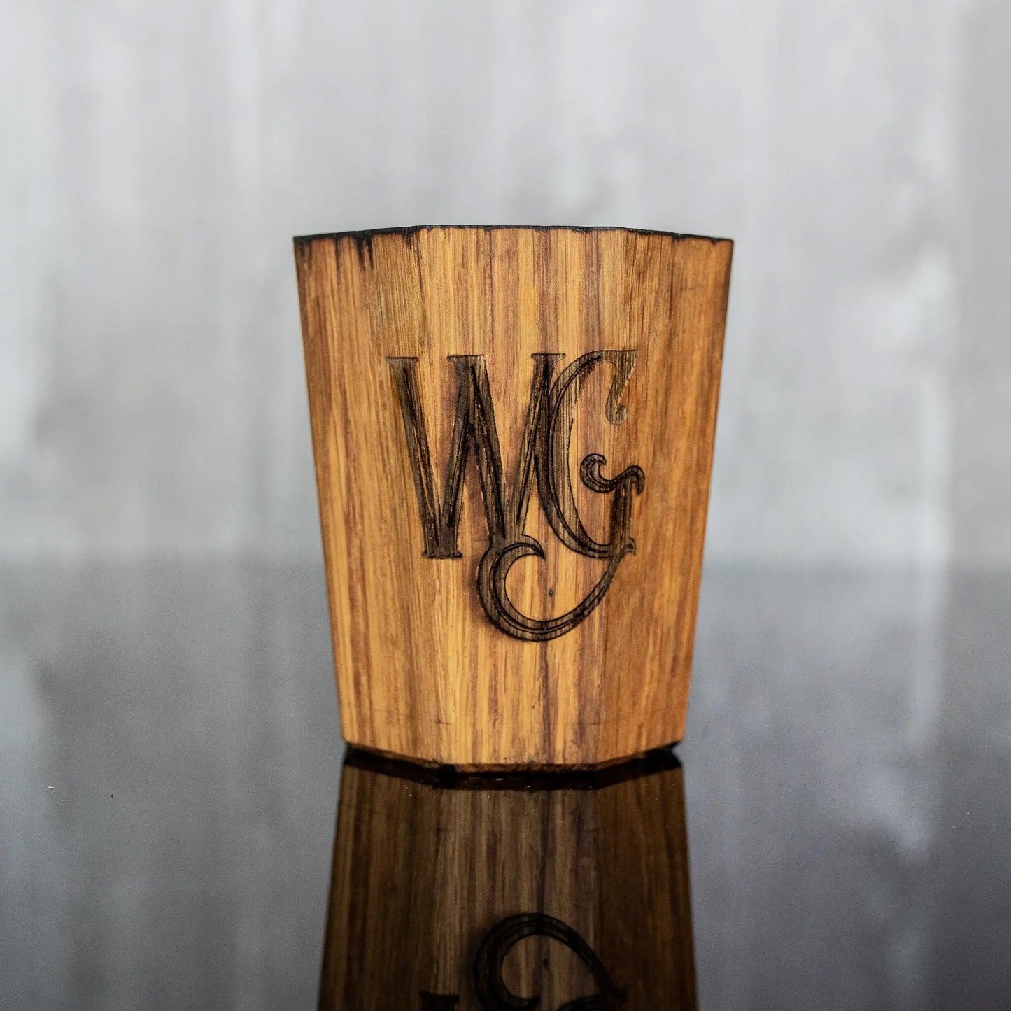 🔥Handmade and Charred Drinking Vessel - Ideal Whiskey Glass for Whiskey Consumption