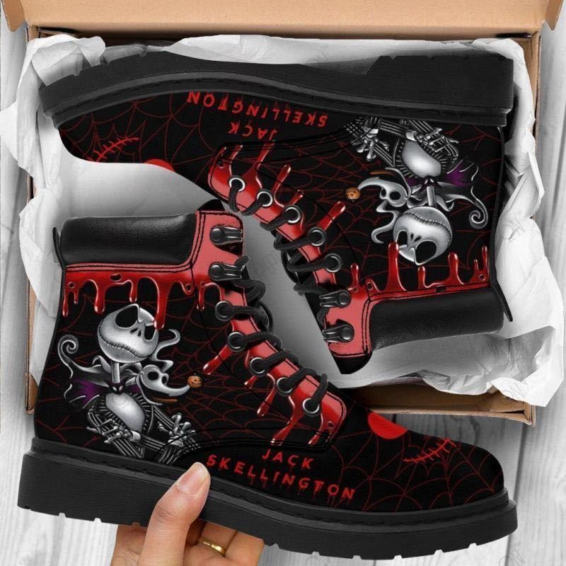 PRINTING STYLE SKULL MARTIN BOOTS FOR MEN AND WOMEN