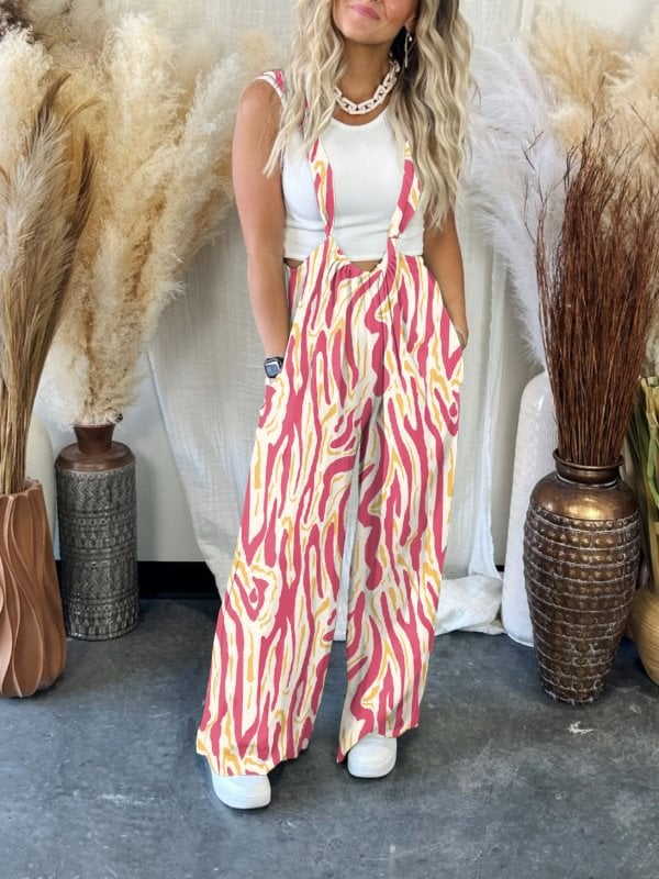 Stylish Suspender Jumpsuit