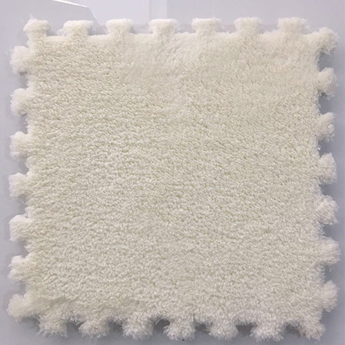 Spliced suede carpet