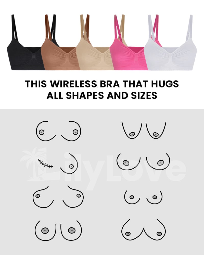 💖Women's Wireless Sculpt Bra Comfort Bralettes No Underwire Unlined Cami Bra