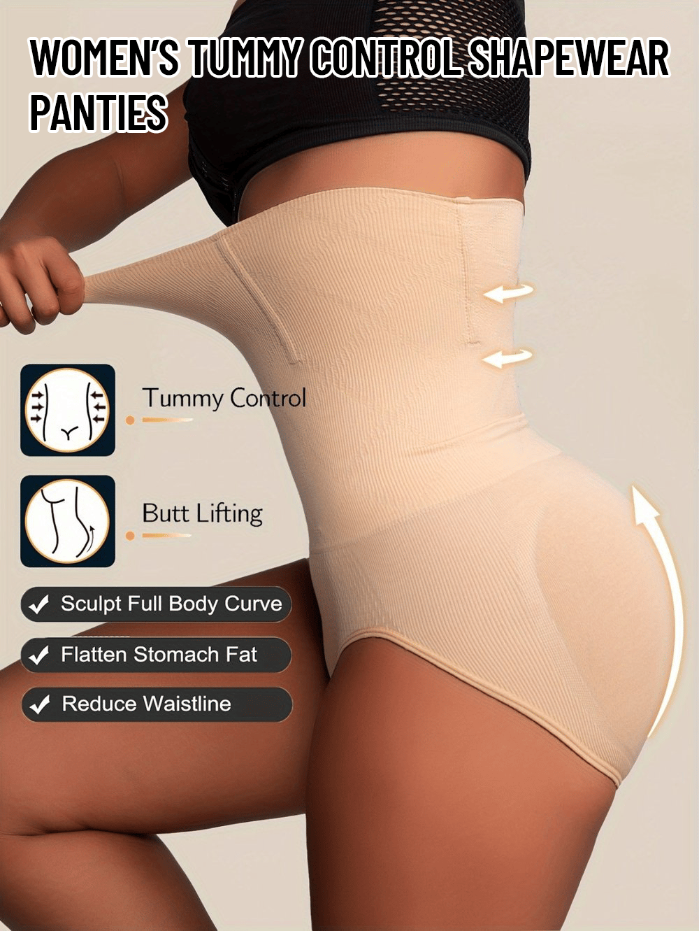 👍🏻High Waist Tummy Control Shaper Panty