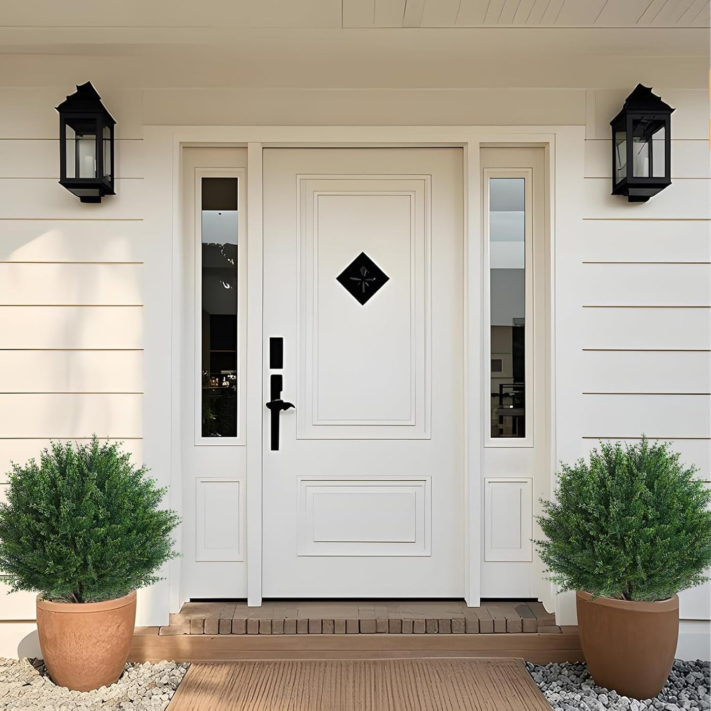 🌳UV Resistant Artificial Cedar Topiary Ball Tree